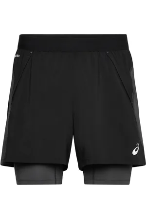 Asics Road 2-N-1 5In Short Sport Sport Clothing Sport Shorts Sport Training Shorts Black