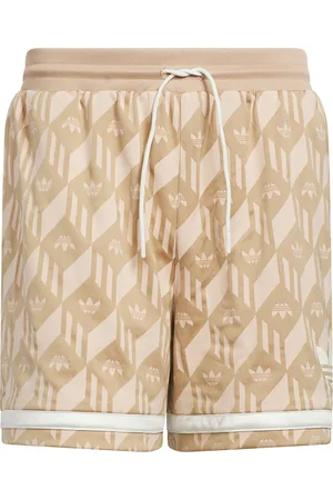 adidas Jacquared Short Sport Sport Clothing Sport Shorts Sport Casual Shorts Beige