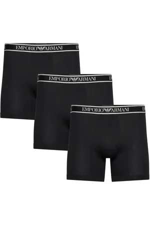 Emporio Armani 3 Pack Bottom Sport Men Sport Clothing Sport Underwear Sport Boxers Black