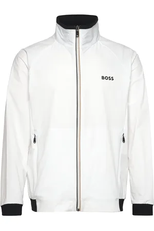 HUGO BOSS J_Alley Sport Men Sport Clothing Sport Outerwear Sport Jackets Sport Casual Jackets White
