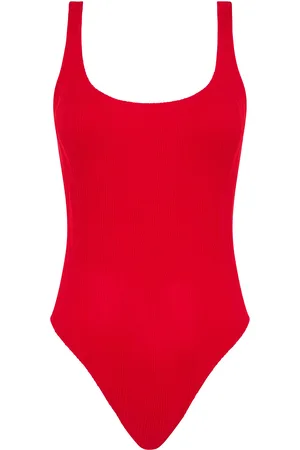Chantelle Swim Wirefree T-Shirt Swimsuit Uimapuku Uima-asut Red