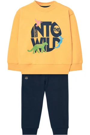 Boboli Set Knit Sets Sweatsuits Yellow
