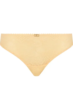 Chantelle Origins Tanga Alushousut Brief Tangat Yellow
