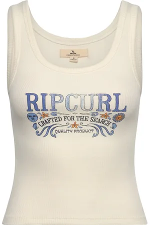 Rip Curl Luna Ribbed Tank Sport Sport Clothing Sports Tops & T-shirts Sport Tank Tops Beige