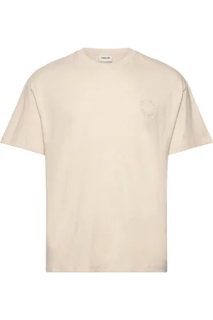 Solid Sdorrick Tops T-shirts Short-sleeved Cream