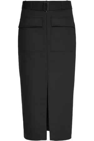 Reiss Oakley Skirts Knee-length & Midi Skirts Black