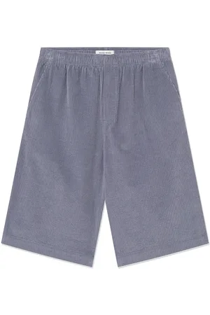 WoodWood Wwbrett Corduroy Shorts Designers Shorts Casual Grey
