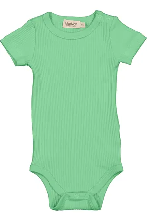 Marmar Copenhagen Plain Body Ss Bodies Short-sleeved Green