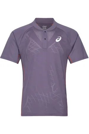 Asics Match Actibreeze Polo-Shirt Sport Sport Clothing Sport Tops Sport Polos Sport Short-sleeved Polos Purple