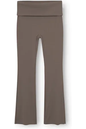 Rethinkit Butter Soft Flare Tights All Day Sport Women Sport Clothing Sport Tights Sport Leggings Brown