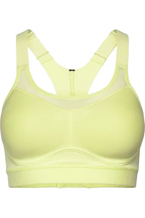 Asics Road Combination Bra Sport Women Sport Clothing Sport Bras - All Yellow