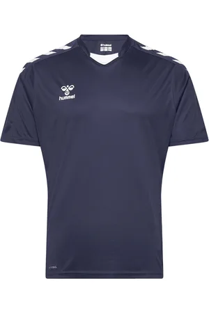 Hummel Hmlcore Xk Poly Jersey S/S Sport Men Men Sports Clothes Sport Tops Sport T-shirts Navy