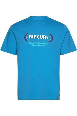 Rip Curl Surf Revival Yo Mumma Tee Sport Men Men Sports Clothes Sport Tops Sport T-shirts Blue