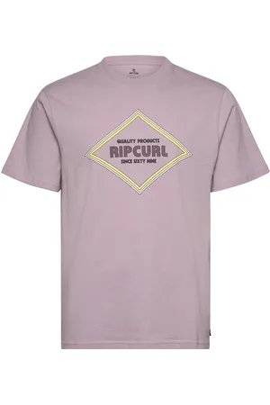 Rip Curl Surf Revival Yo Mumma Tee Sport Men Men Sports Clothes Sport Tops Sport T-shirts Pink