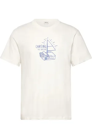 Solid Sdodell Tops T-shirts Short-sleeved White