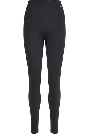 Drop Of Mindfulness Ribbed Seamless Tights Sport Women Sport Clothing Sport Tights Sport Leggings Black