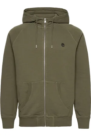 Timberland E-R Basic Reg Zip Thru Designers Sweat-shirts & Hoodies Hoodies Green