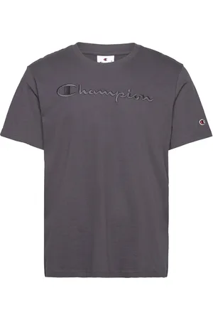 Champion Ss Tee Tops T-shirts Short-sleeved Grey