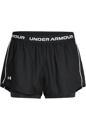 Under Armour Tech Play Up 2In1 Shorts Sport Women Sport Clothing Sport Shorts Sport Training Shorts Black
