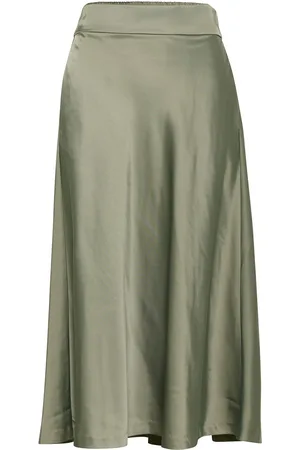 INWEAR Zilkyiw Skirt Polvipituinen Hame Green
