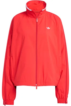adidas Woven Tt Zip Sport Sport Clothing Sport Outerwear Sport Jackets Sport Casual Jackets Red
