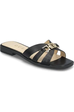 Guess Realla Matalapohjaiset Sandaalit Black