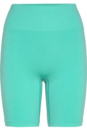 Hummel Hmlalive Seamless High Waist Shorts Sport Sport Clothing Sport Tights Sport Seamless Tights Blue