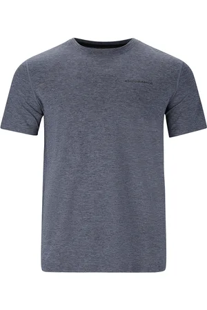 Endurance Abdon M Melange S/S Tee Sport Men Men Sports Clothes Sport Tops Sport T-shirts Blue