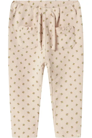 Lil Atelier Nbfdesma Pant Lil Bottoms Sweatpants Beige