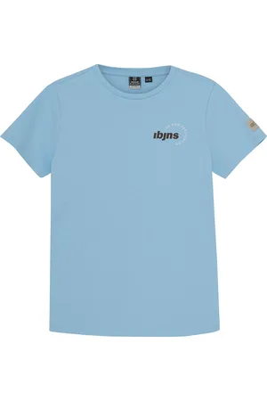 Indian Blue Jeans T-Shirt Pique Ibjns Tops T-shirts Short-sleeved Blue