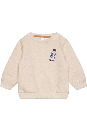 The New Tnsbnorman Sweatshirt Tops Sweat-shirts & Hoodies Sweat-shirts Cream