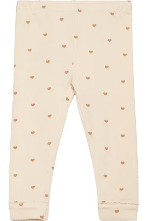 The New Tnsbnova Leggings Bottoms Leggings Cream