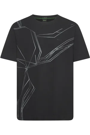 HUGO BOSS Tee Beetle Sport Men Sports Clothes Sport Tops Sport T-shirts Black