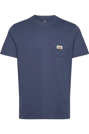 Rip Curl Surf Paradise Badge Tee Update Sport Men Men Sports Clothes Sport Tops Sport T-shirts Navy