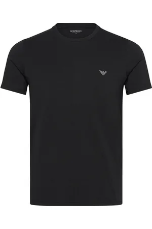 Emporio Armani 2 Pack Top Tops T-shirts Short-sleeved Black