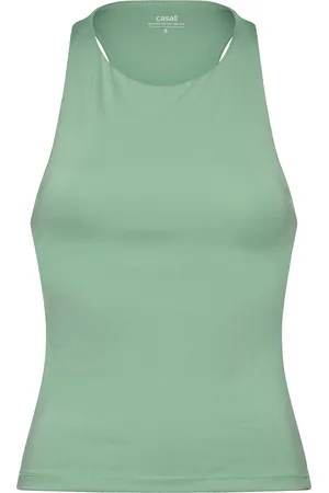 Casall Soft Touch Bra Tank Sport Sport Clothing Sports Tops & T-shirts Sport Tank Tops Green