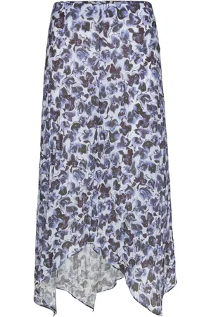 Rodebjer Turner Violet Ditsy Skirts Knee-length & Midi Skirts Blue