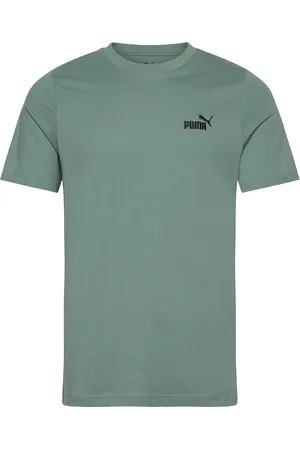 PUMA Ess Small No. 1 Logo Tee Sport Men Sports Clothes Sport Tops Sport T-shirts Green