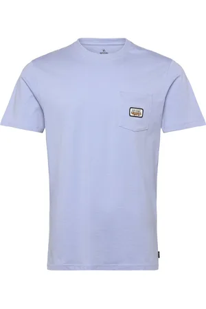 Rip Curl Surf Paradise Badge Tee Update Sport Men Men Sports Clothes Sport Tops Sport T-shirts Blue