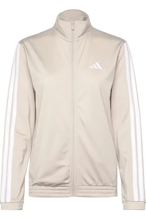 adidas W 3S Tt Tric Sport Women Sport Clothing Sport Sweat-shirts & Hoodies Sport Sweat-shirts Cream