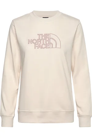 The North Face W Drew Peak Light Regular Crew Sport Sport Clothing Sport Sweat-shirts & Hoodies Sport Sweat-shirts White