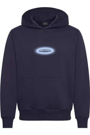 Daily paper Dotted Logo Hoodie Tops Sweat-shirts & Hoodies Hoodies Navy