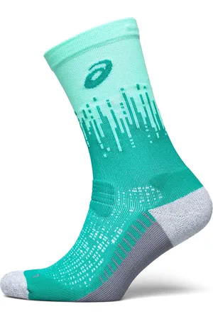 Asics Performance Run Sock Crew Sport Socks Regular Socks Blue