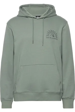 Quiksilver Graphic Mix Hoodie Sport Sport Clothing Sport Sweat-shirts & Hoodies Sport Hoodies Green