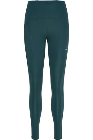 Asics Road High Waist Tight Sport Running-training Tights Green