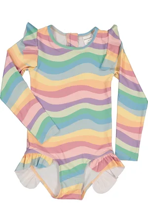 Geggamoja Uv-Swim Suit L.s Uimapuku Uima-asut Multi/patterned