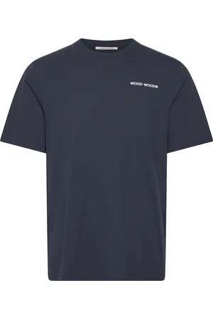 WoodWood Wwbobby Tops T-shirts Short-sleeved Black