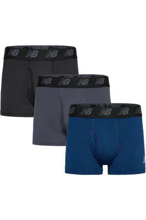 New Balance Mens Premium Performance 3" Trunk With Fly Sport Sport Clothing Sport Underwear Black