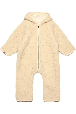 Lil Atelier Nbnnalo Loose Suit Lil Outerwear Fleece Outerwear Fleece Coveralls Beige
