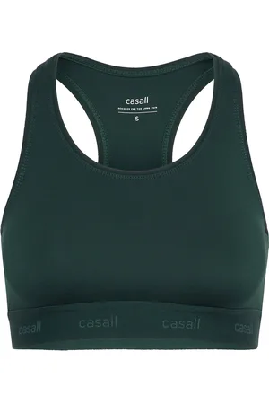 Casall Graphic Sports Bra Sport Sport Clothing Sport Bras - All Green